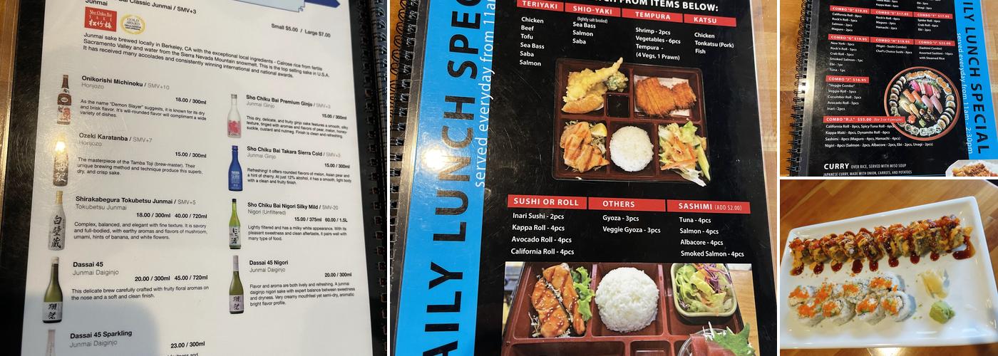 Rock Japanese Cuisine Menu