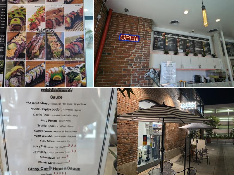 Roll Factory by Straycat Kitchen Menu