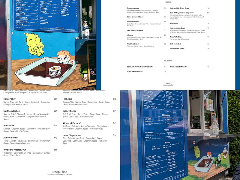 Rollin’ Fresh- NW 23rd Menu