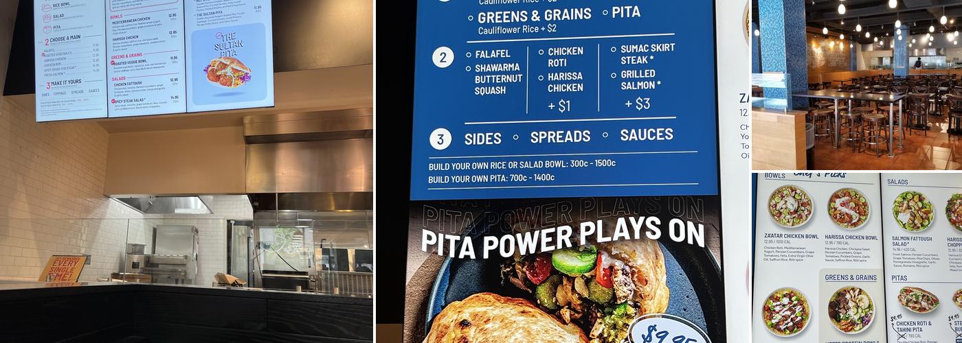 Roti Mediterranean Bowls. Salads. Pitas. Menu