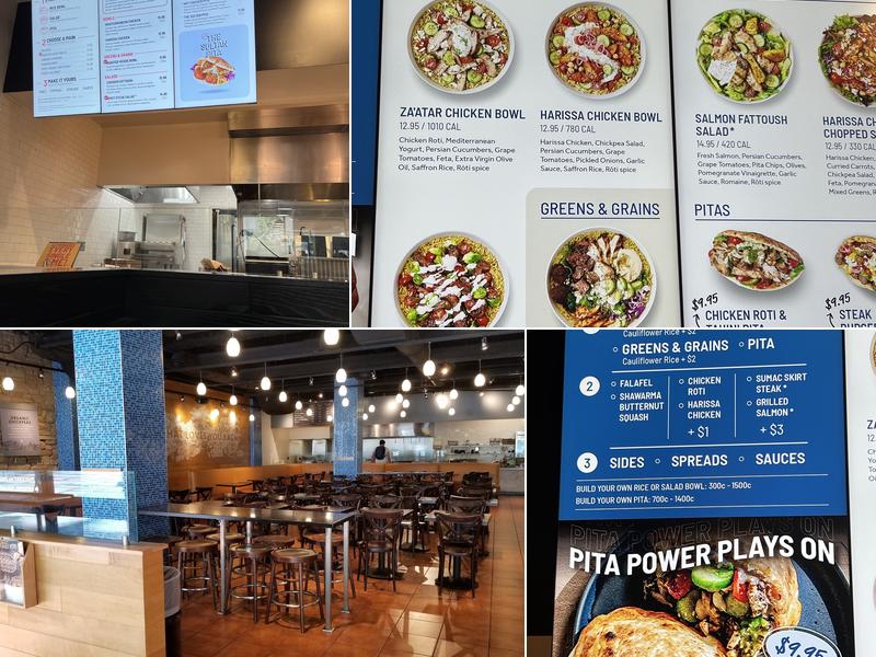 Roti Mediterranean Bowls. Salads. Pitas. Menu