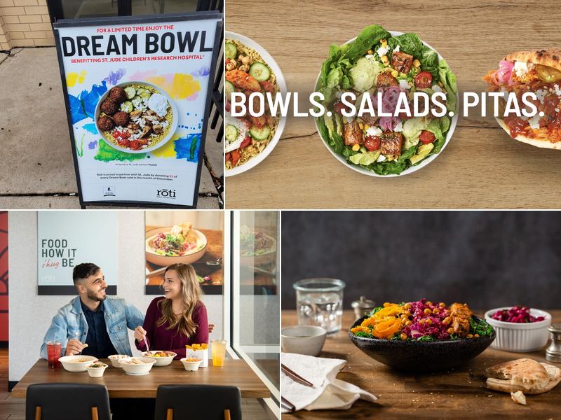 Roti Mediterranean Bowls. Salads. Pitas.