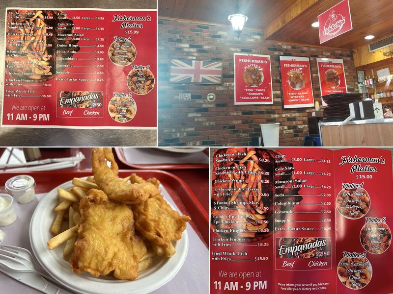 Royal Guard Fish & Chips Menu