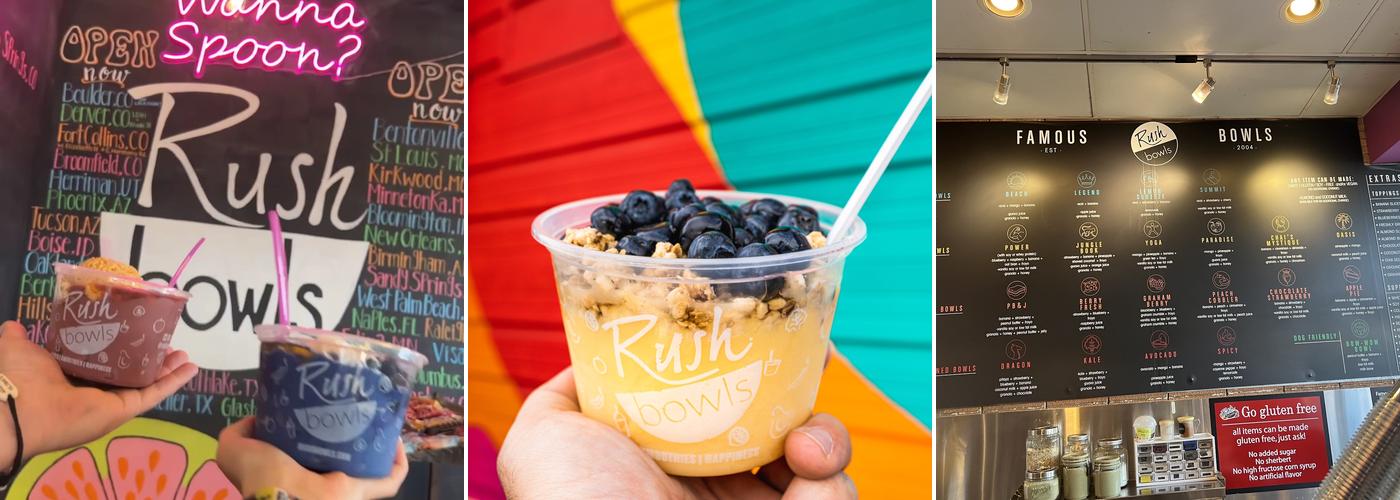 Rush Bowls Menu