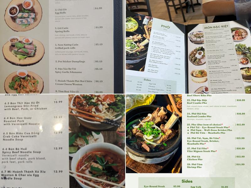 Saigon Jade Menu