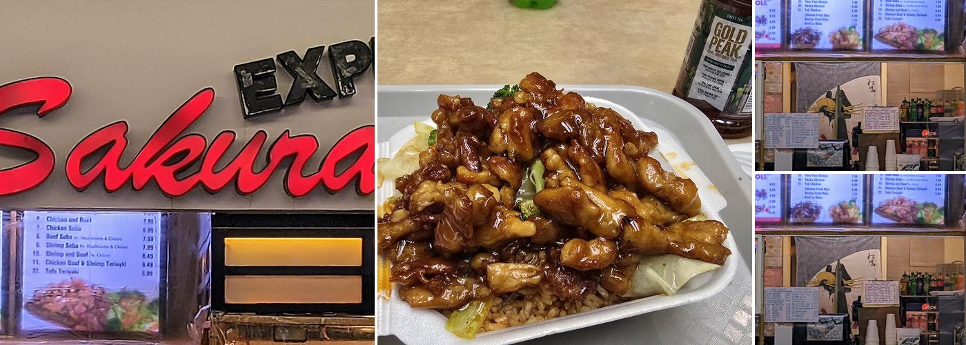 Sakura Express Menu