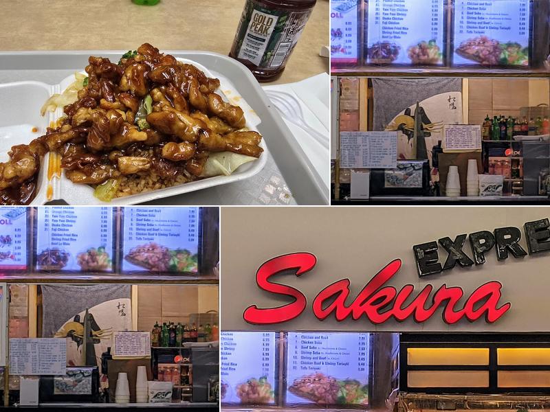Sakura Express Menu