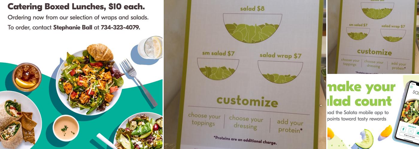 Salata Menu