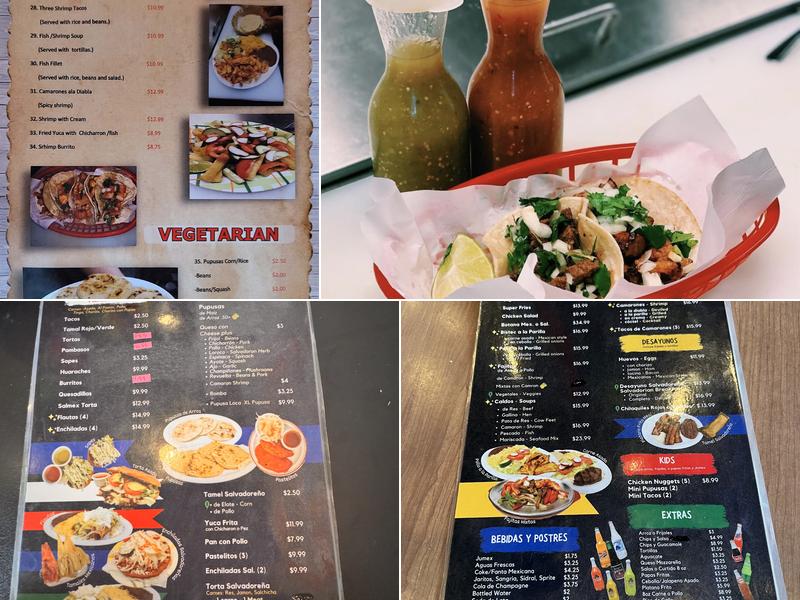 Salmex Restaurant Menu