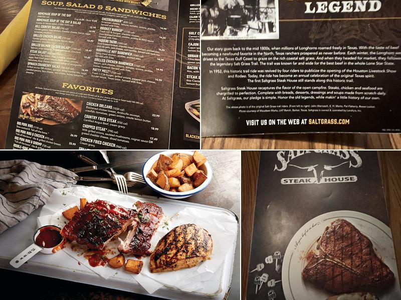 Saltgrass Steak House Menu