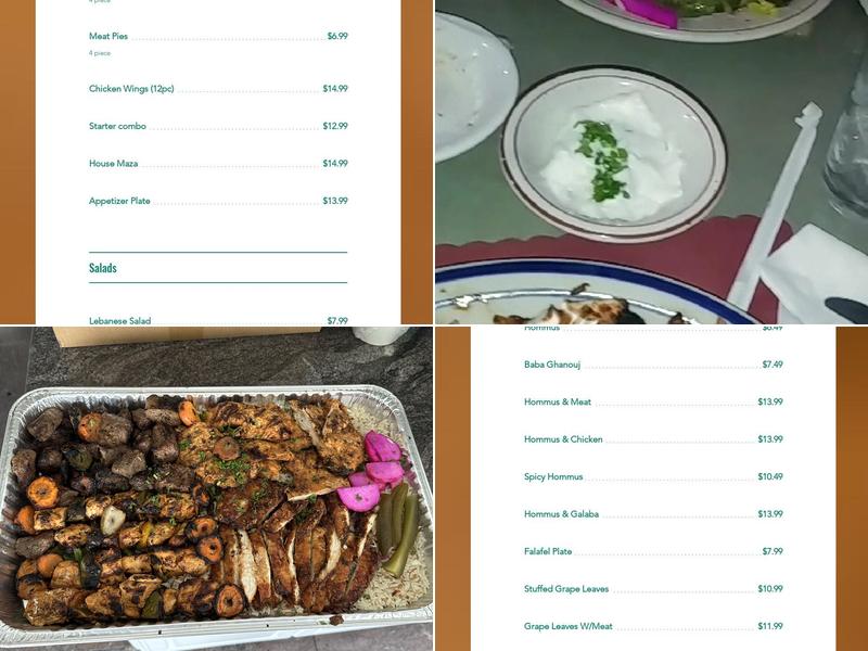 Sam's Kabob House Menu