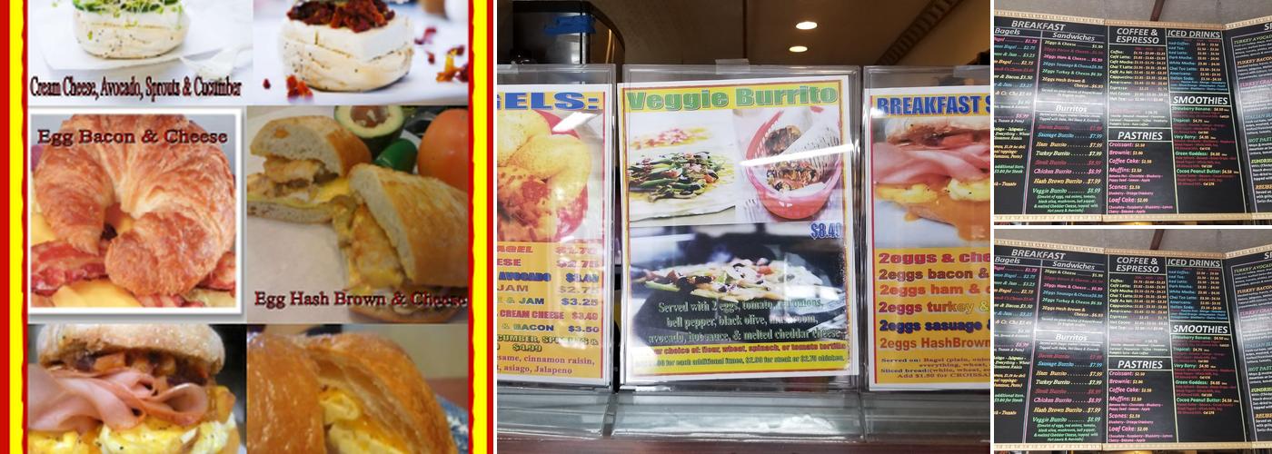 Sammy's Cafe Menu