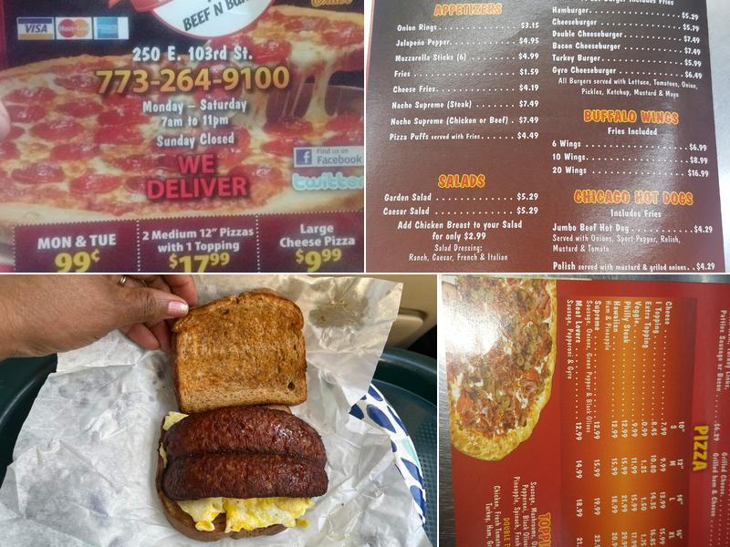 Sammy's Breakfast Menu