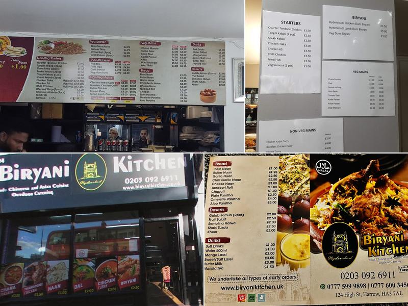 Biryani Kitchen Menu