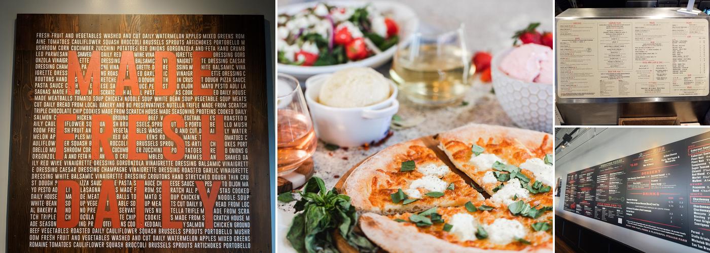 Sauce Pizza & Wine Menu