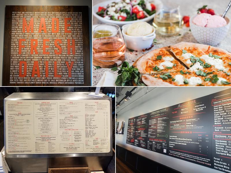 Sauce Pizza & Wine Menu