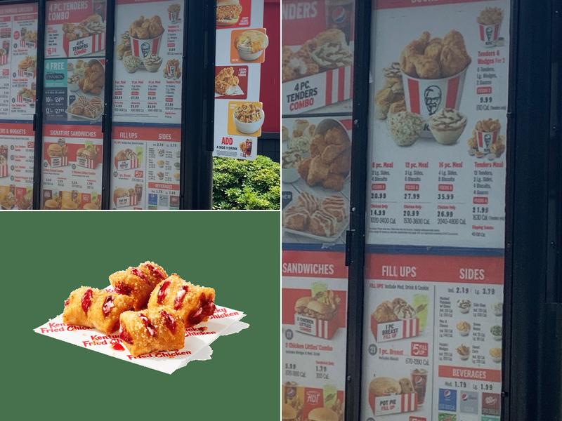 KFC Menu