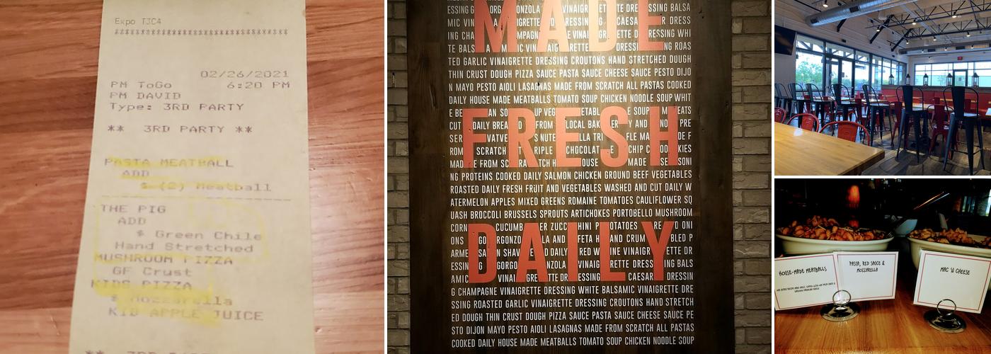 Sauce Pizza & Wine Menu