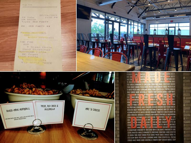 Sauce Pizza & Wine Menu