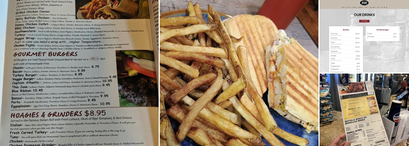 Savas Brick Oven Pizza Menu