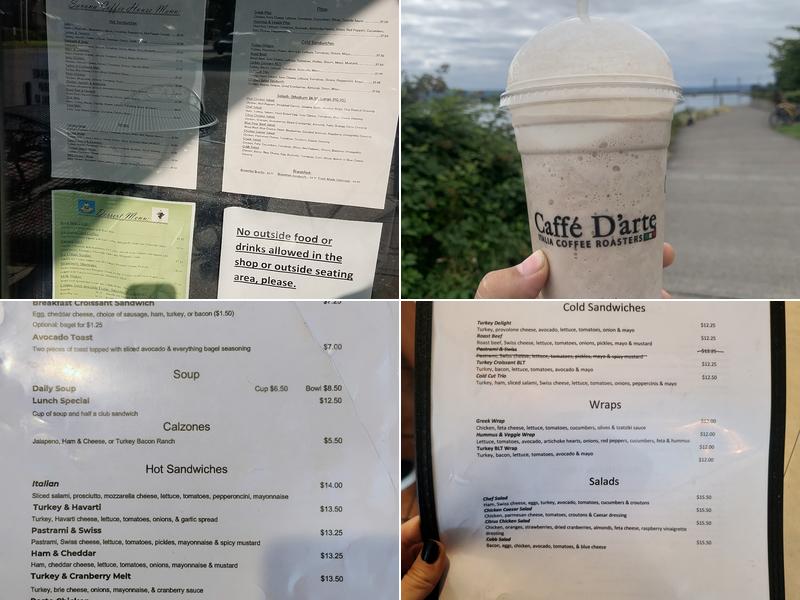 Savona Coffee House Menu