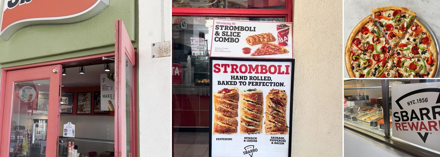 Sbarro Menu