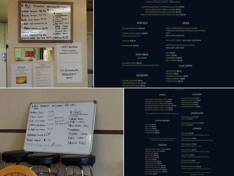 Scends Menu