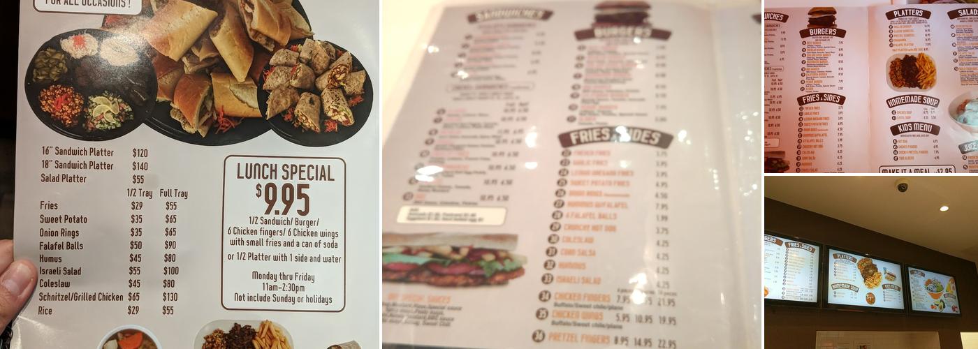 Schnitzel + Menu