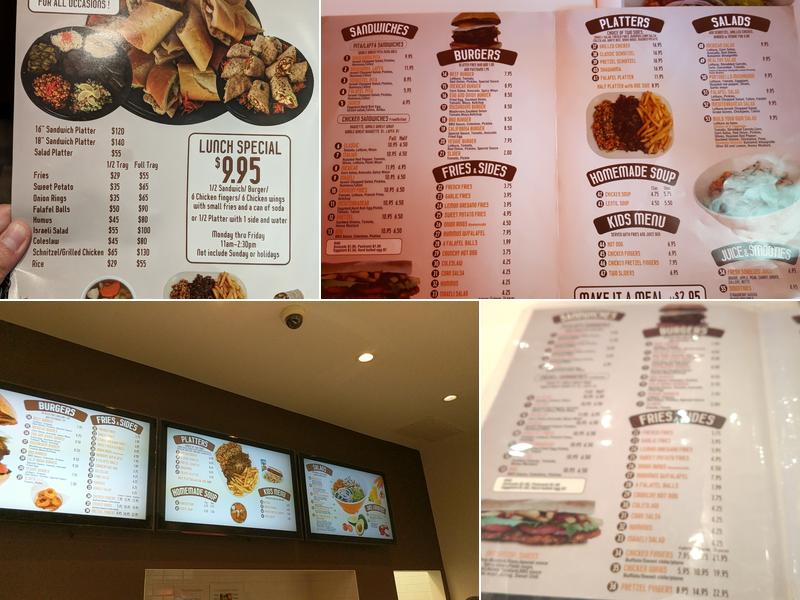 Schnitzel + Menu