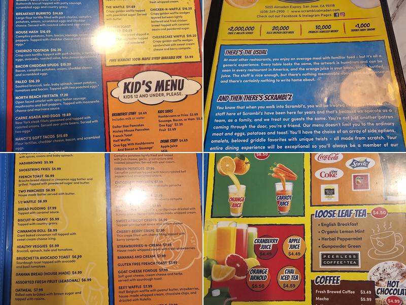 Scrambl'z Menu