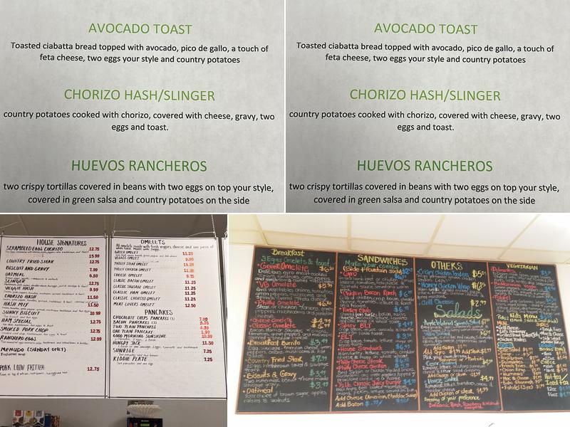 Scrambled Eggs Menu