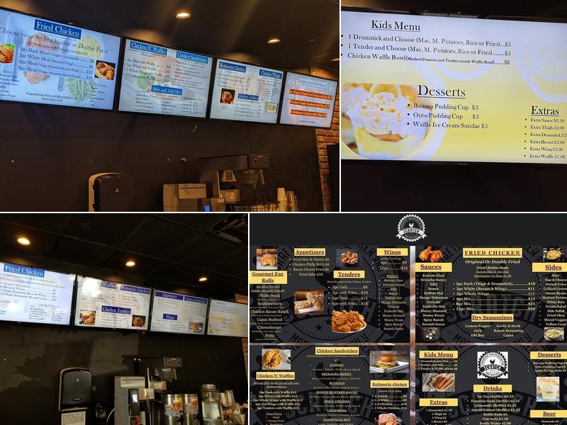 Scratch Fried Chicken Menu