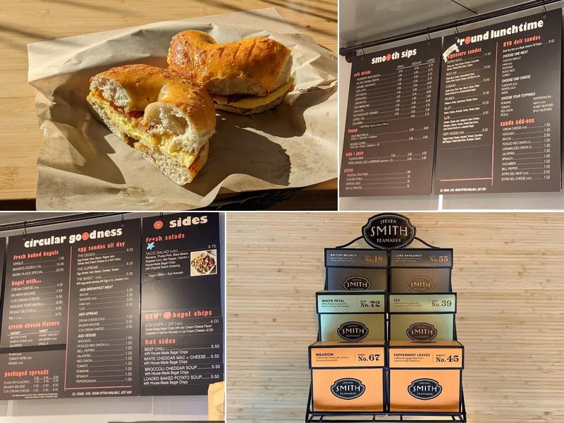 Seize The Bagel - The Heights Menu