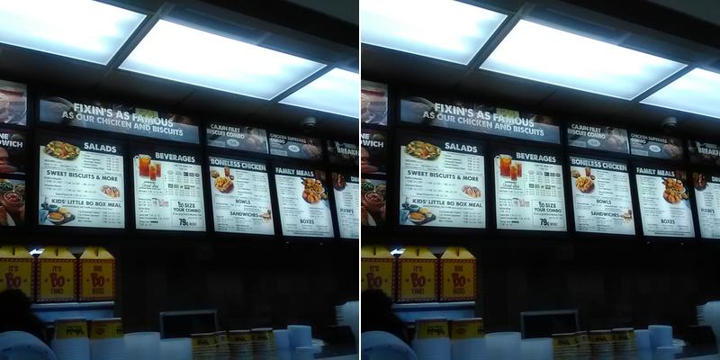 Bojangles Menu