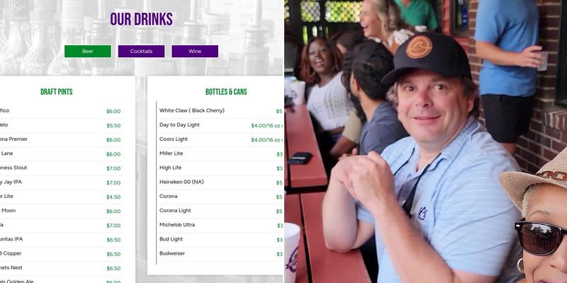 Selwyn Avenue Pub Menu