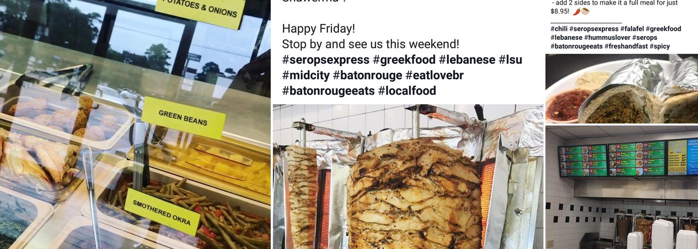 Serop's Express Highland Rd. Menu