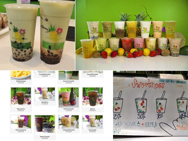 Shaka Shaka Tea Express Menu