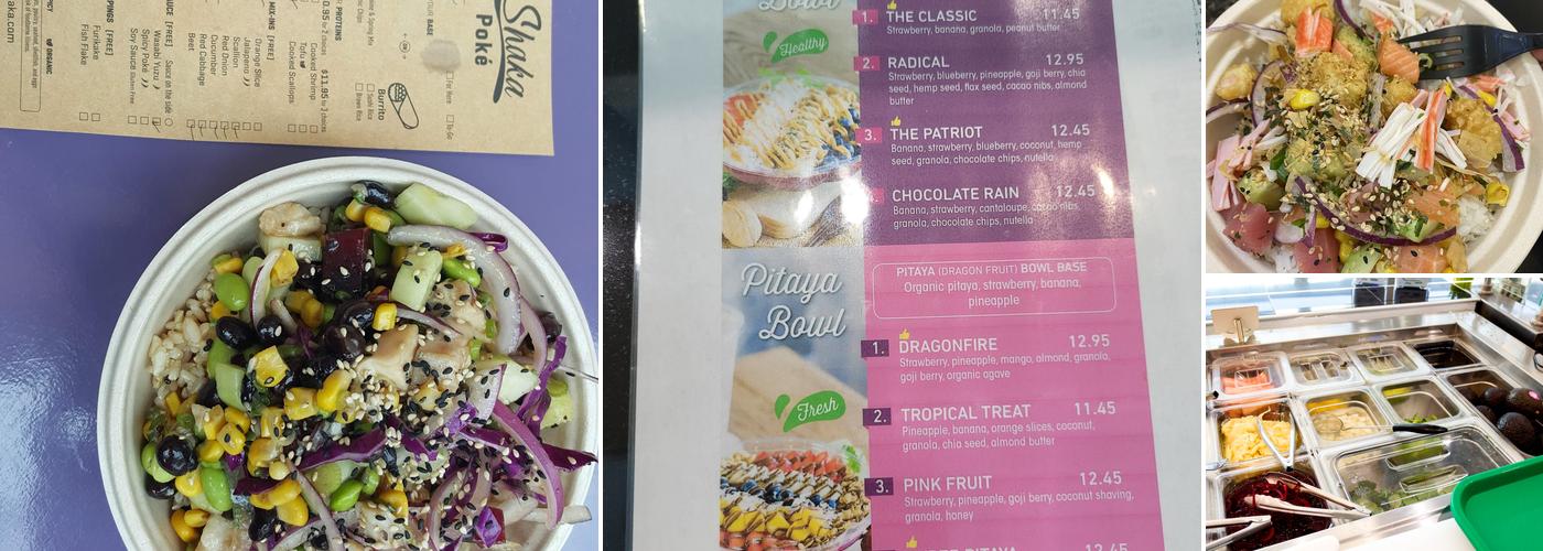 Shaka Healthy Eatery - Victor Menu