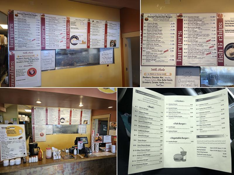 Shake & Go Menu