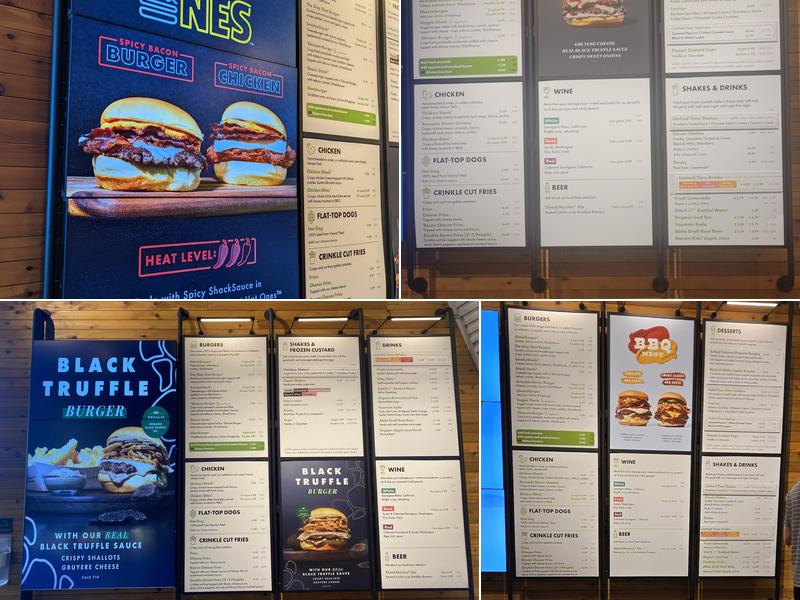 Shake Shack Henderson Menu