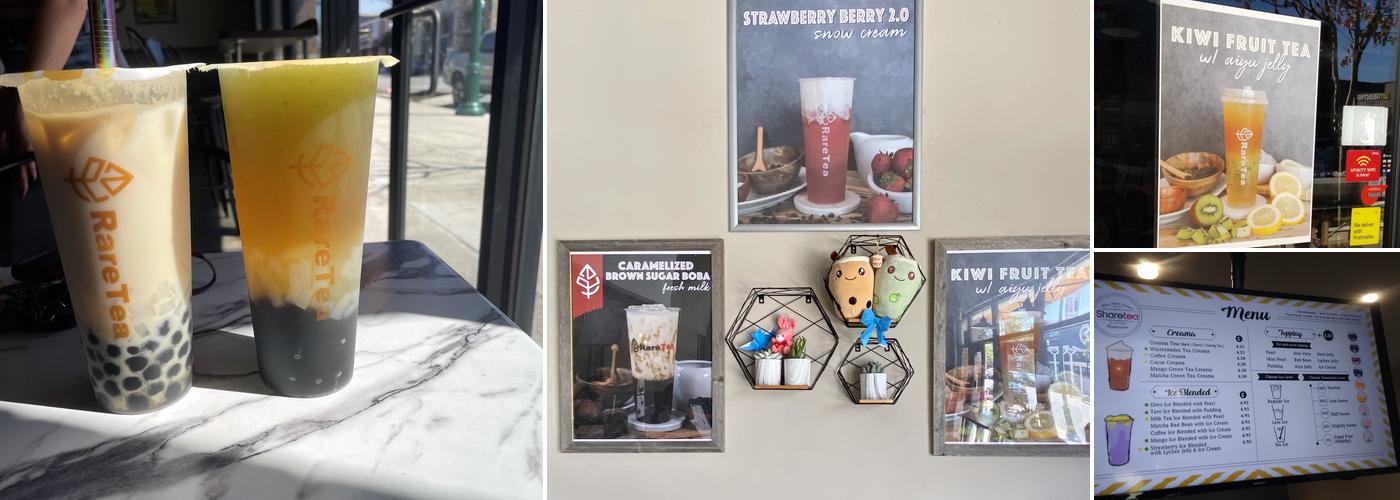 Raretea Alameda Menu