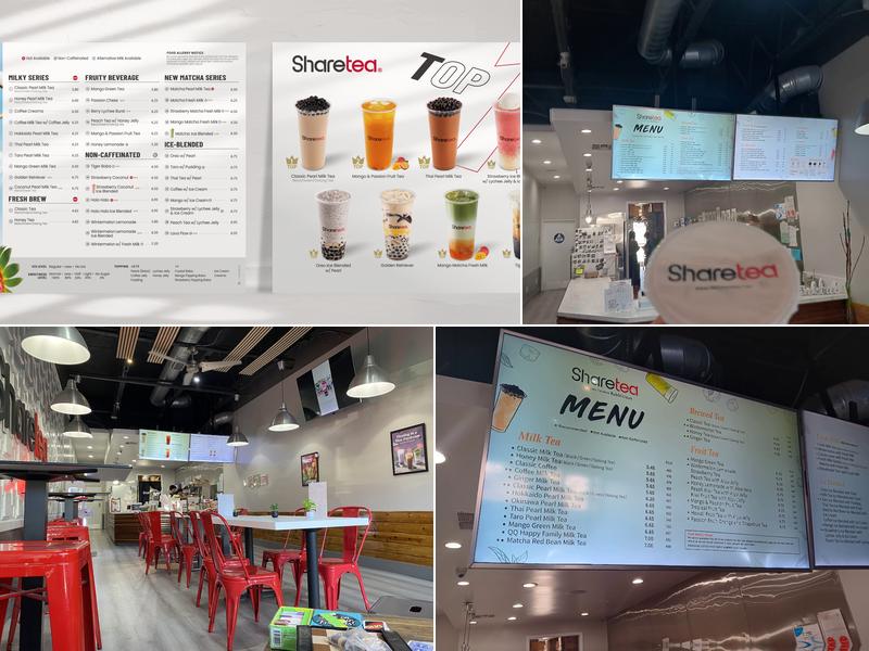 Sharetea Menu