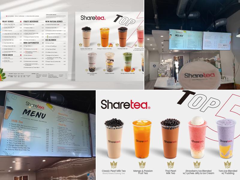 Sharetea Menu