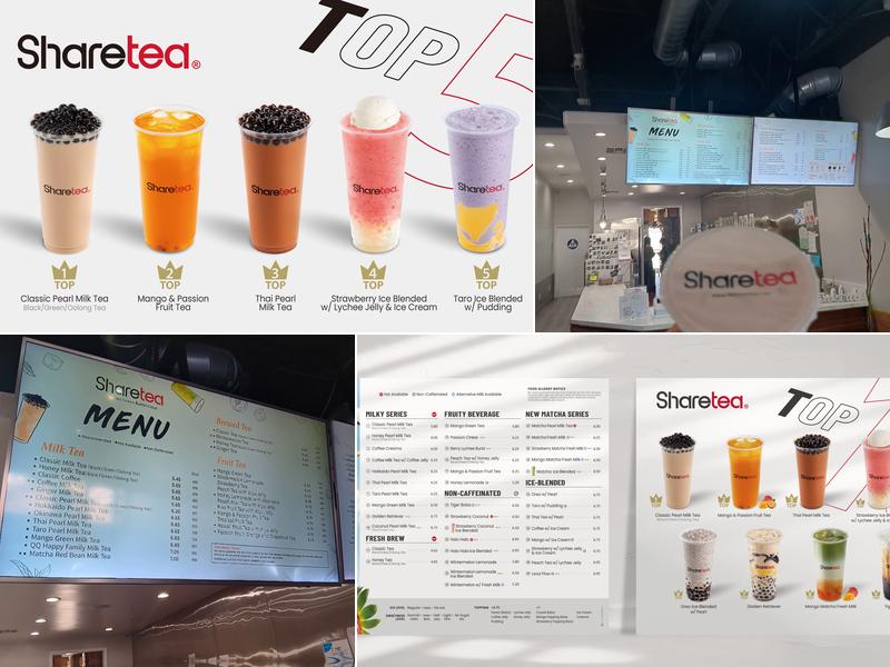 Sharetea Menu