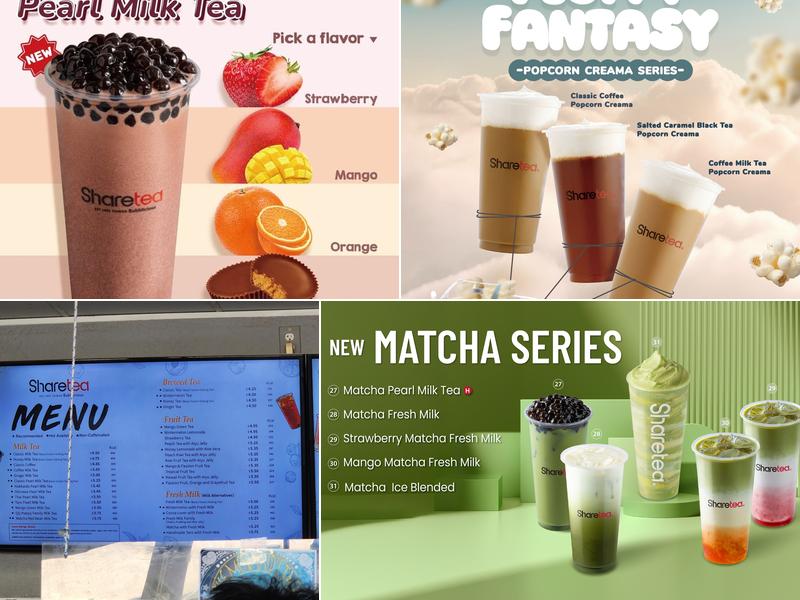 Sharetea San Leandro Menu