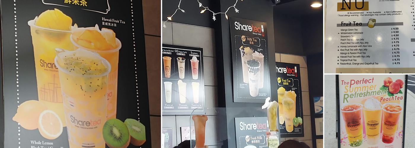 Sharetea Menu