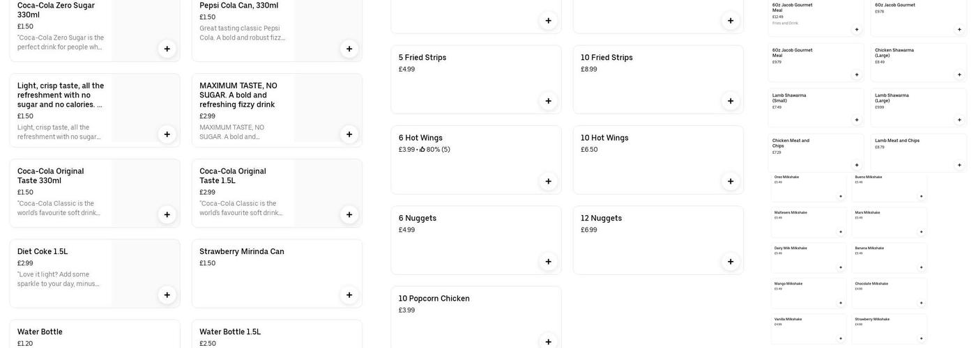 New Peri Peri Chicken Original Menu