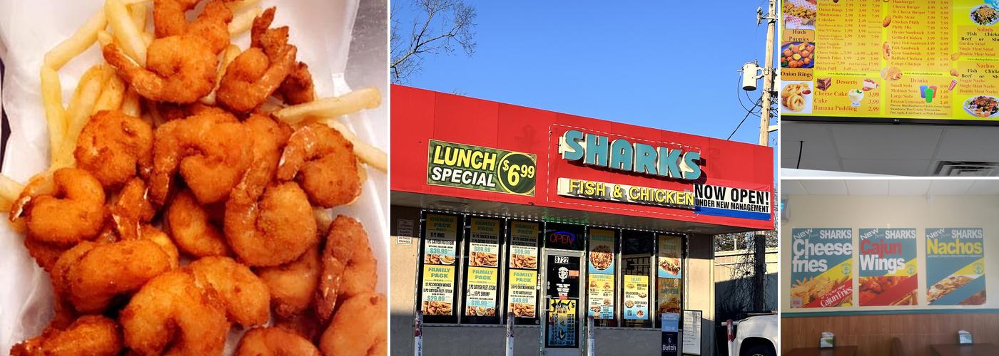 Sharks Fish Chicken Menu