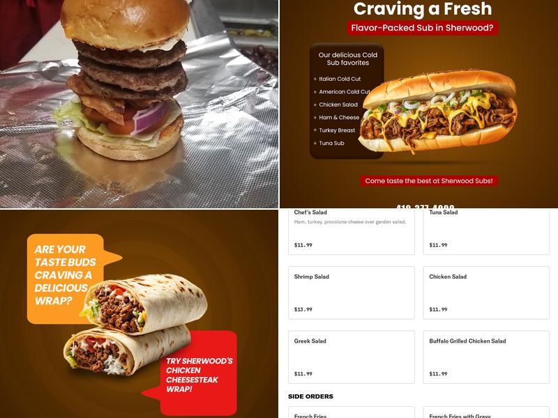 Sherwood Carry Out Menu