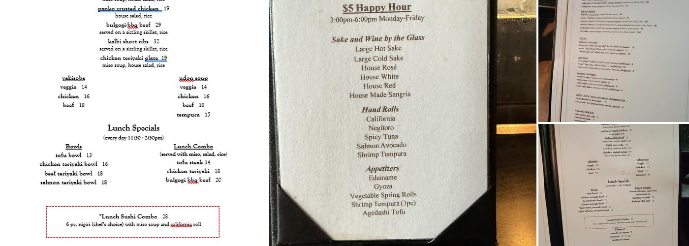 Shiku Menu